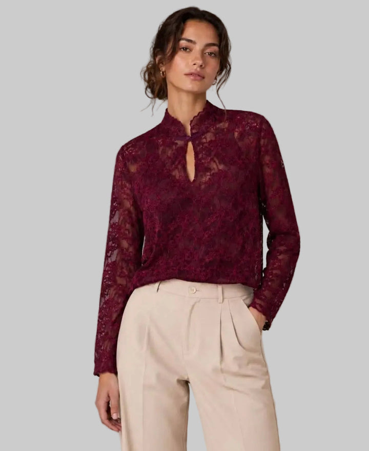 Clever Alice Jade Lace Top - clever alice