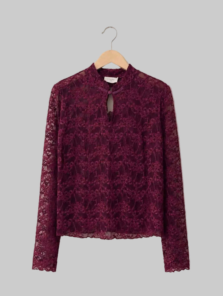 Clever Alice Jade Lace Top - clever alice