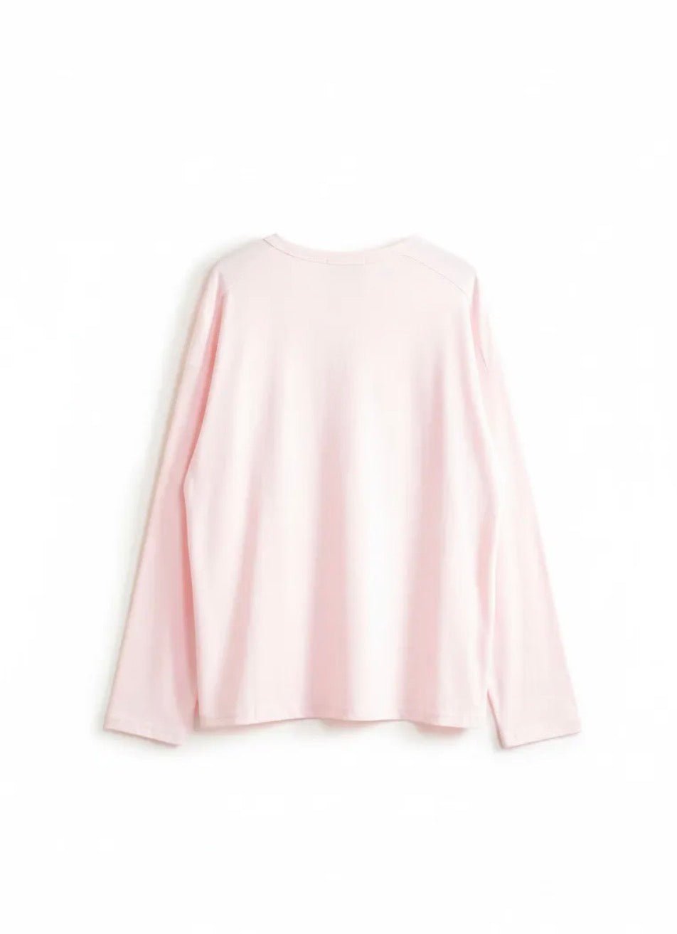 Clever Alice Kristen Henley Long Sleeve - clever alice