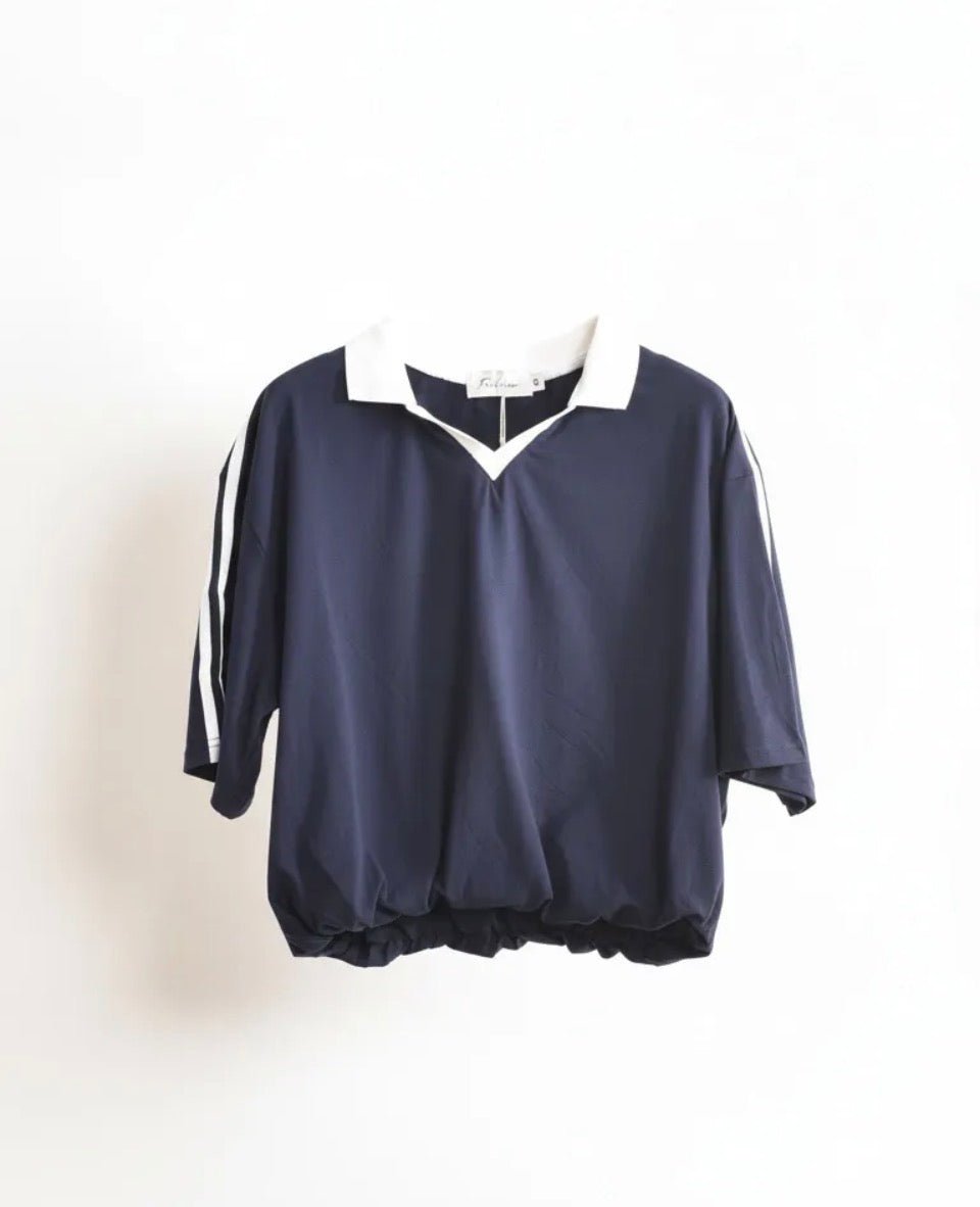 Clever Alice Layla Varsity Blouse - clever alice