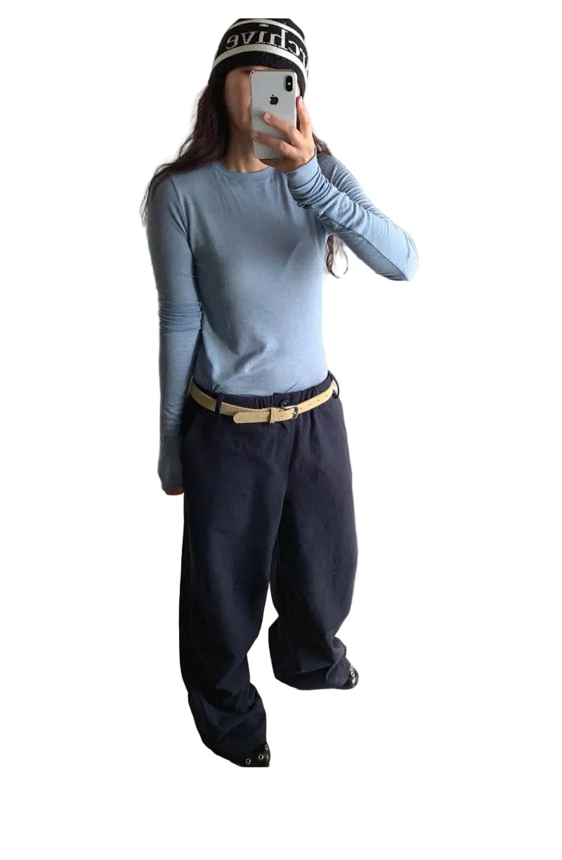 Clever Alice Merino Wool Long Sleeve Tee - clever alice