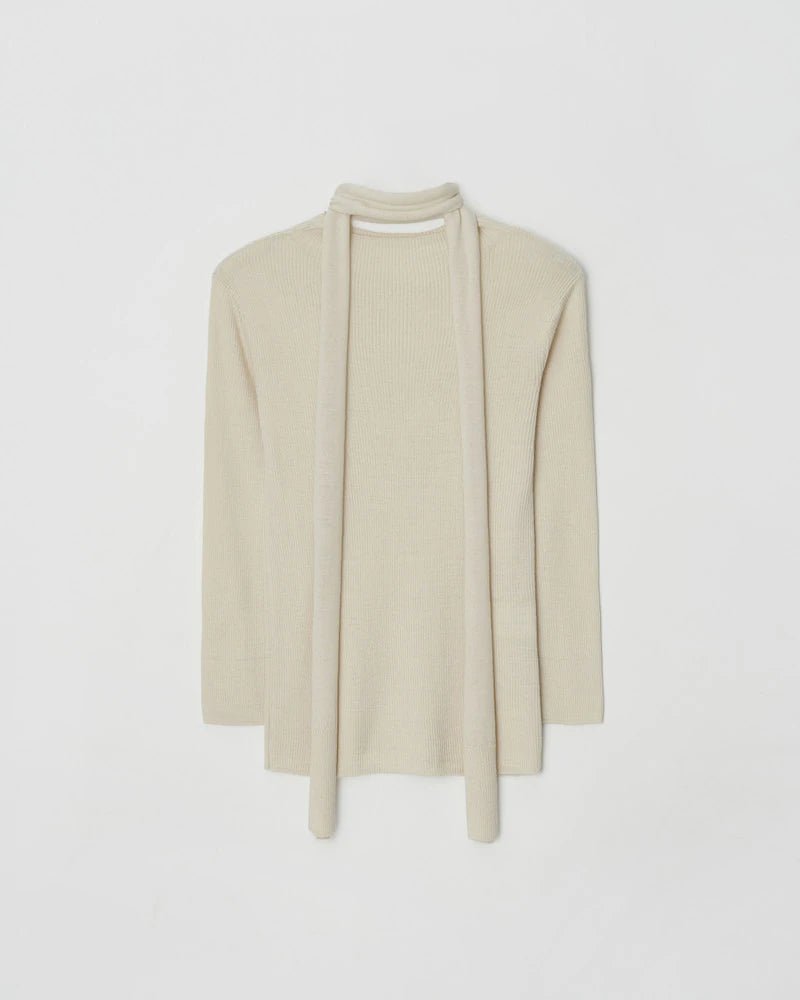 Clever Alice Midi Sleeved Muffler Top - clever alice