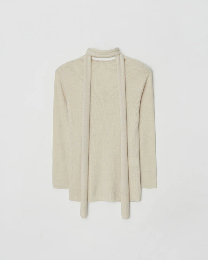 Clever Alice Midi Sleeved Muffler Top - clever alice