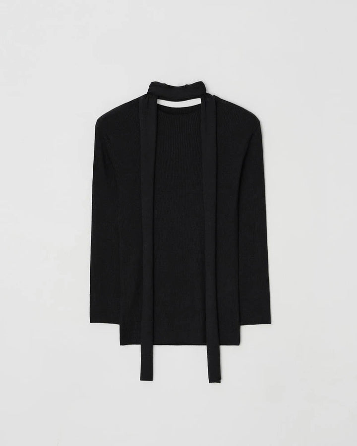 Clever Alice Midi Sleeved Muffler Top - clever alice