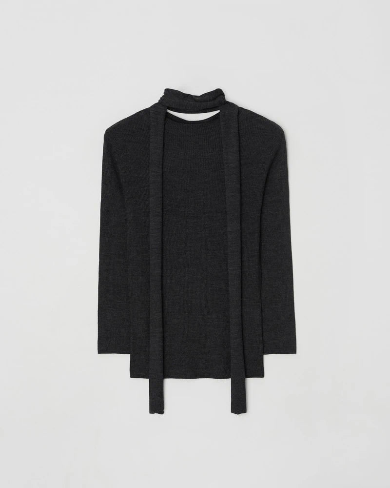 Clever Alice Midi Sleeved Muffler Top - clever alice