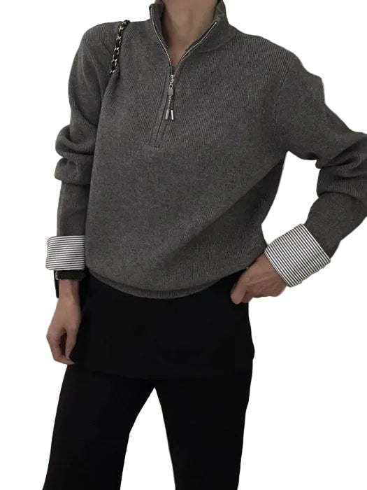 Clever Alice Monica Zip Knit - clever alice