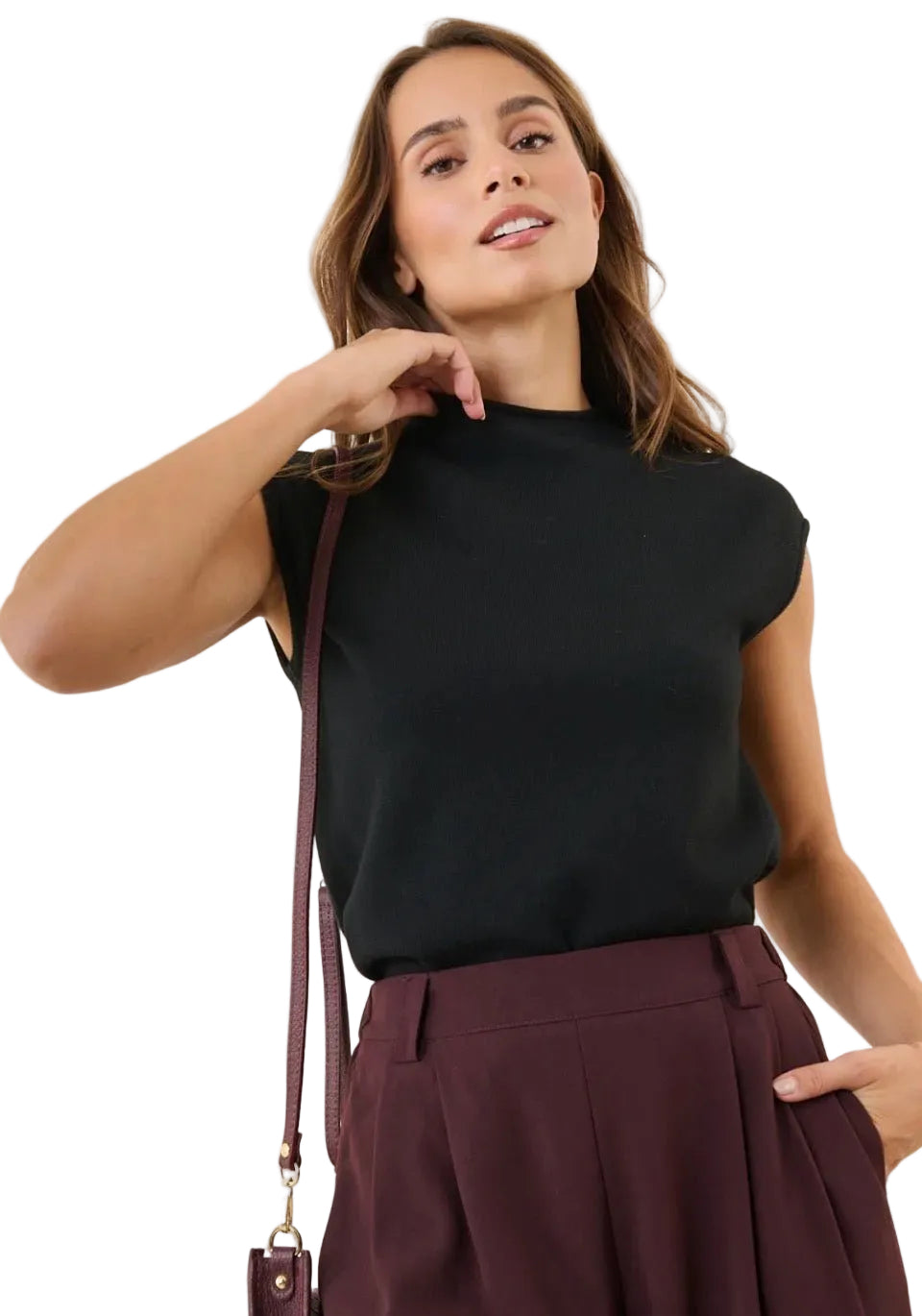 Clever Alice Noir Top - clever alice