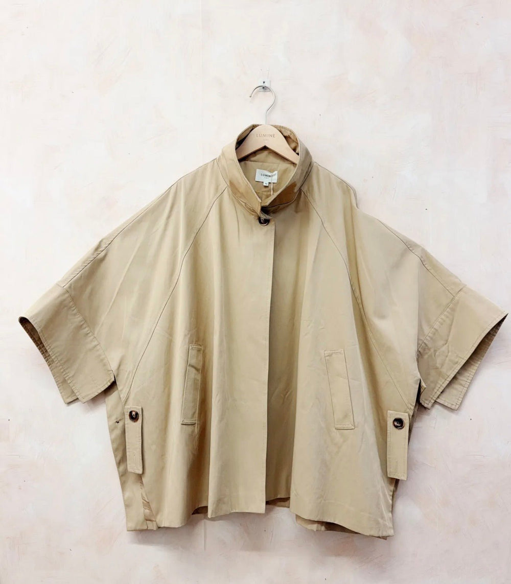 Clever Alice Nolita Trench Cape - clever alice