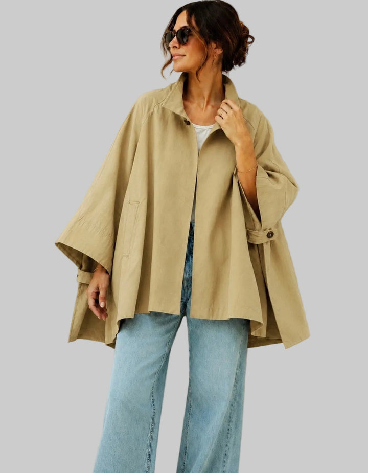 Clever Alice Nolita Trench Cape - clever alice