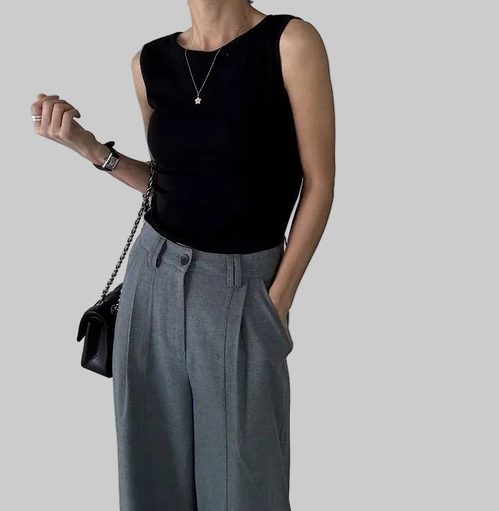 Clever Alice Nose Sleeveless Top - clever alice