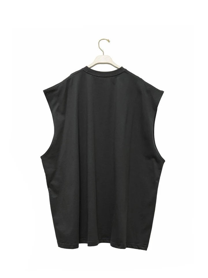 Clever Alice Oversized Sleeveless Long Tee - clever alice