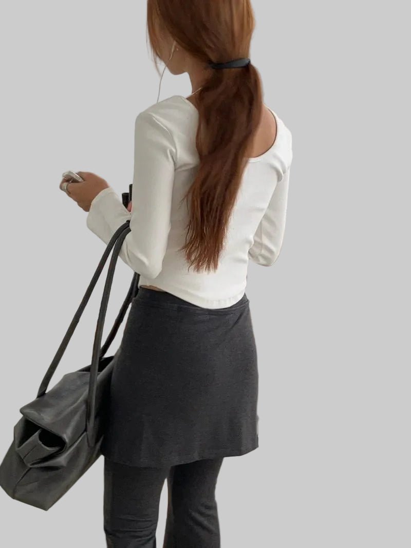 Clever Alice Reverse Tee - clever alice