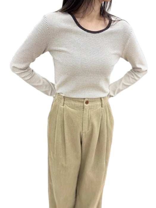 Clever Alice Rody Striped Tee - clever alice