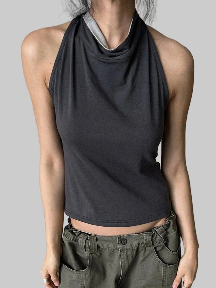 Clever Alice Sleeveless Halterneck - clever alice