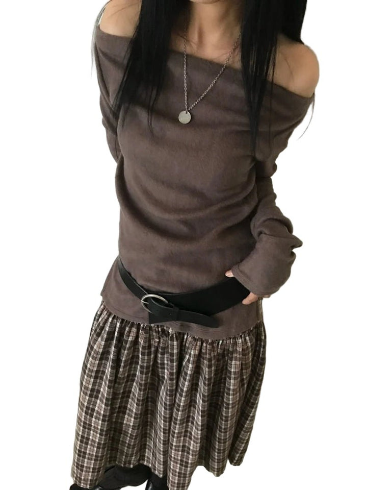 Clever Alice Soft Boatneck Tee - clever alice