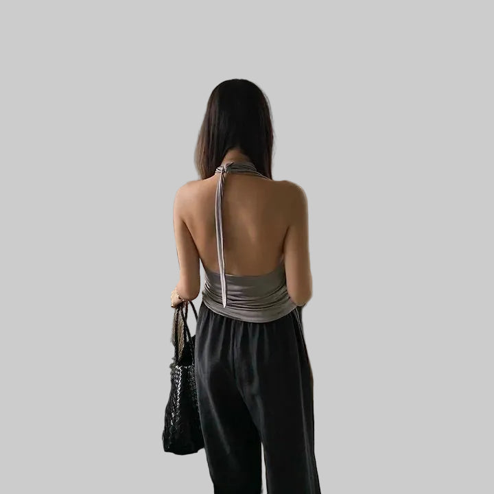 Clever Alice Soft Halter Top - clever alice