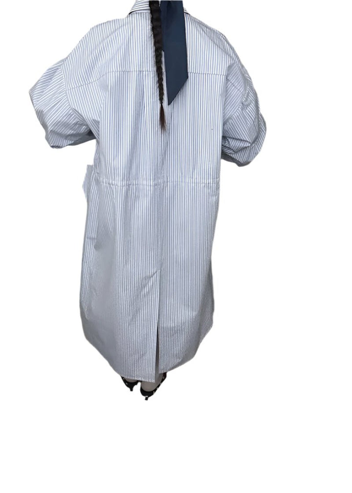 Clever Alice Stripe Shirt Jacket - clever alice