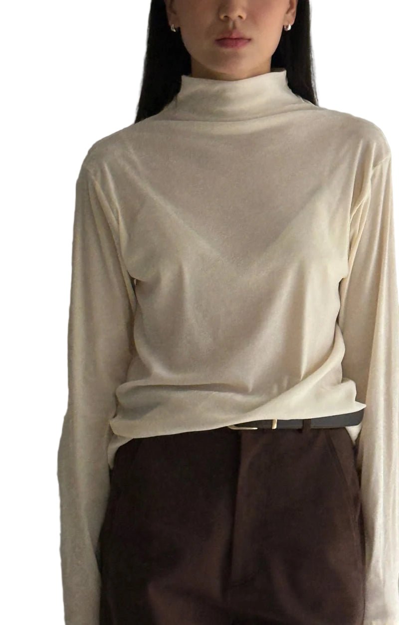 Clever Alice Texture Velvet Tee - clever alice