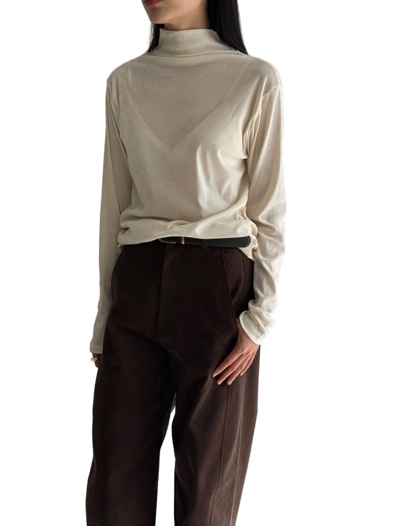 Clever Alice Texture Velvet Tee - clever alice