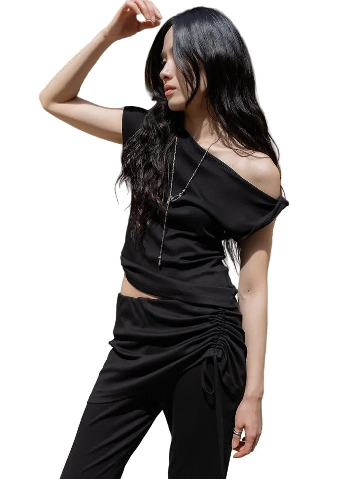 Clever Alice Twist One - Shoulder Off Top - clever alice