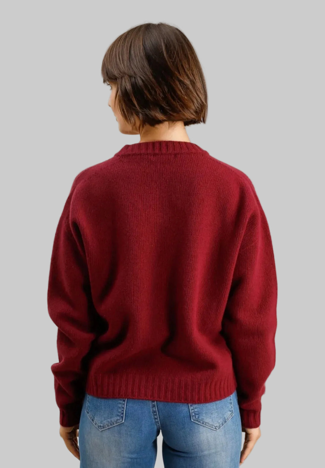 Clever Alice V Neck Wool - clever alice
