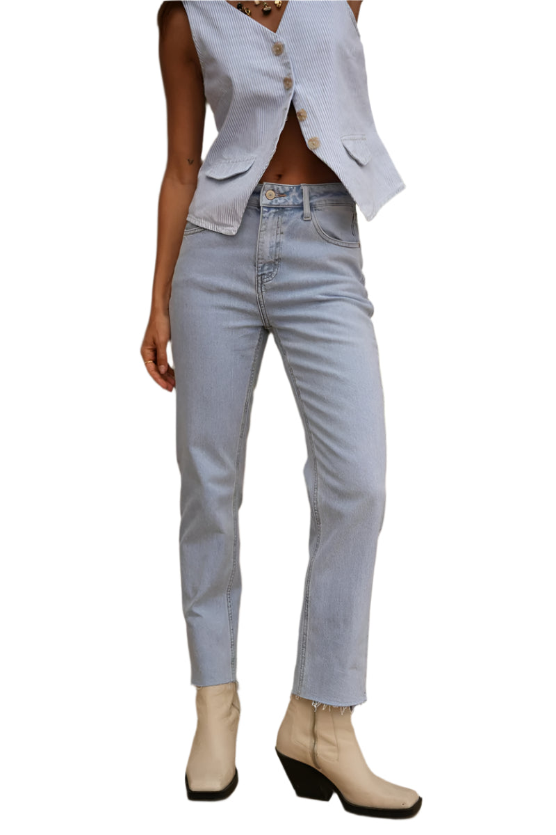 Oraije Paris Maryline Cropped Skinny Jean - clever alice