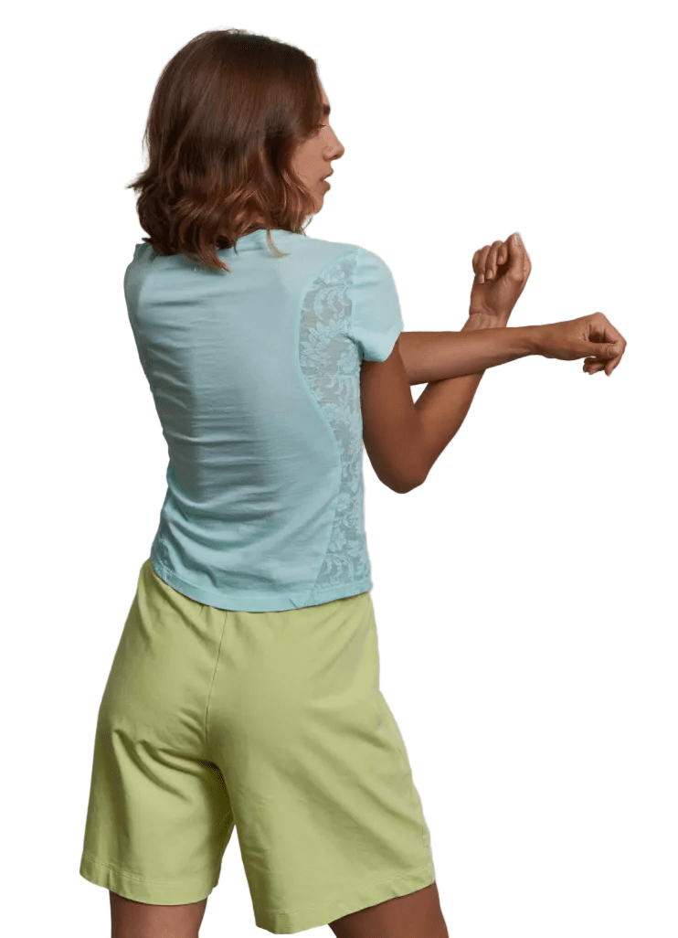 Deha Lace Detail Tee - clever alice