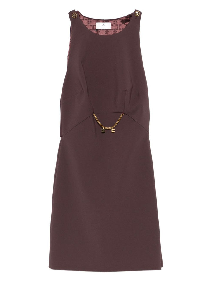 Elisabetta Franchi Dresses Bordeaux - clever alice