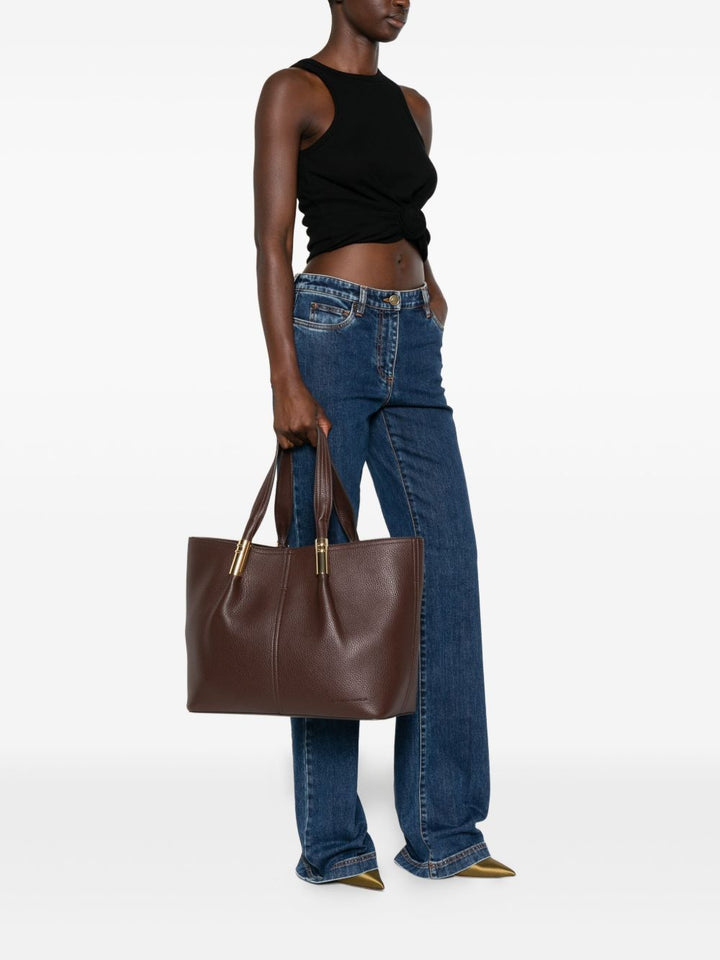 Elisabetta Franchi Large tote with logo details - clever alice