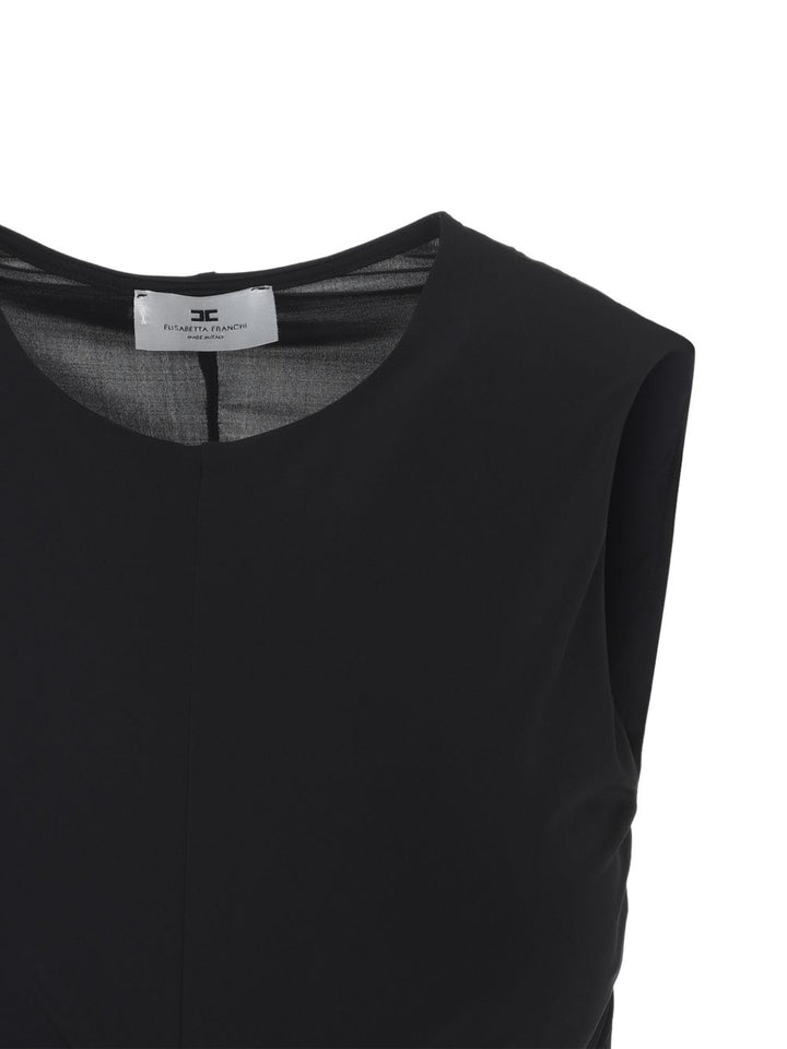 Elisabetta Franchi Top Black - clever alice