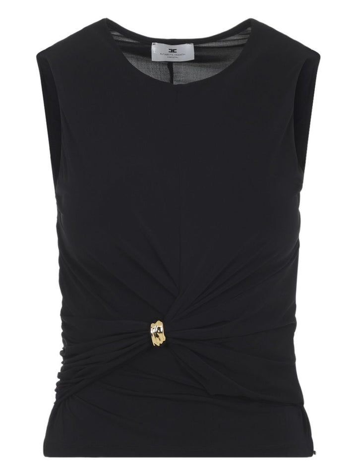 Elisabetta Franchi Top Black - clever alice