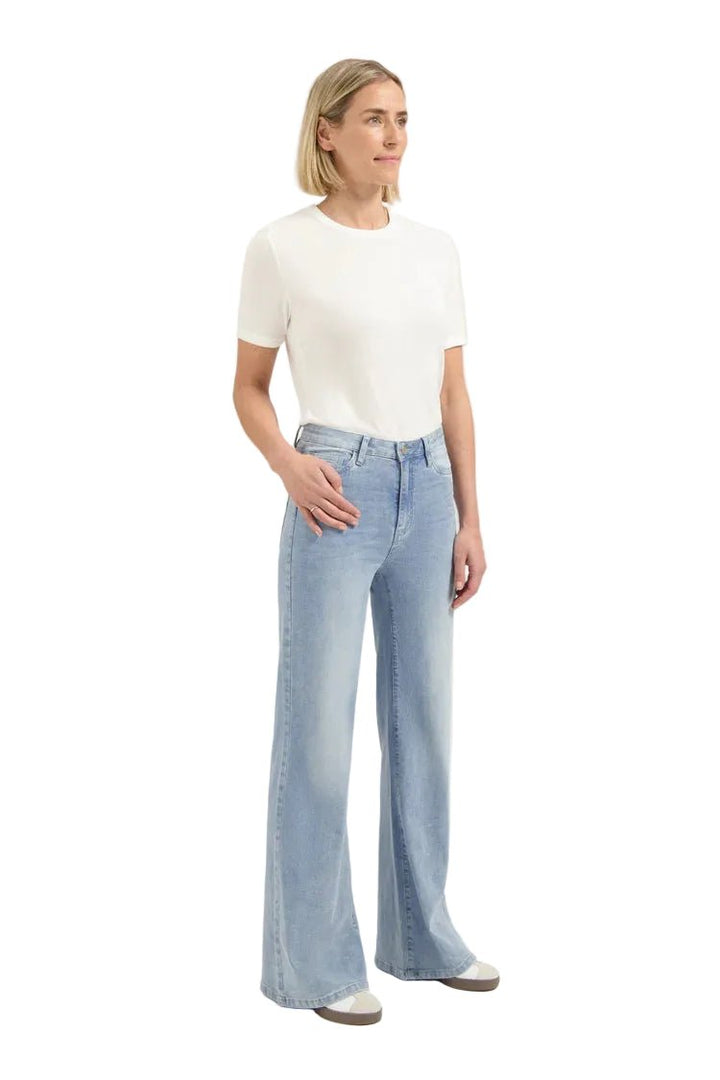 Florez Ana Flared | Clear Blue - clever alice