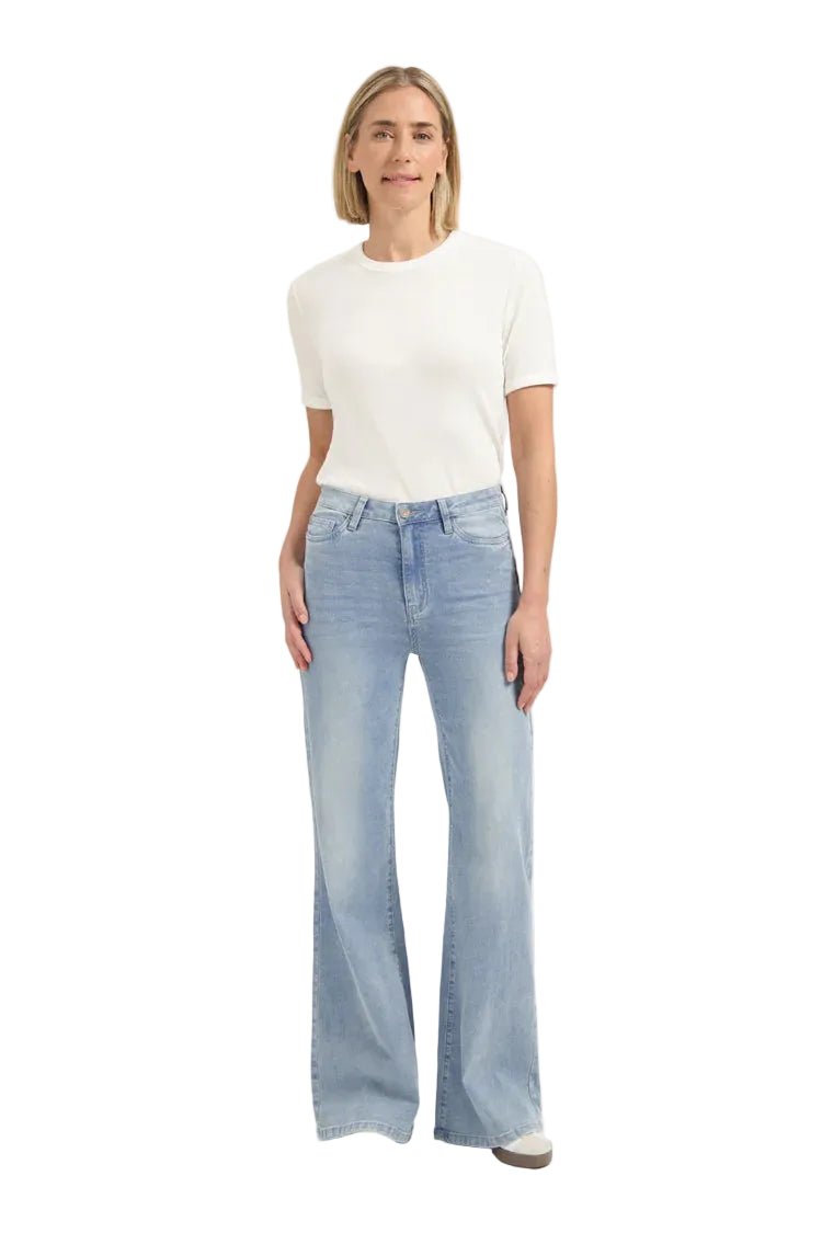 Florez Ana Flared | Clear Blue - clever alice