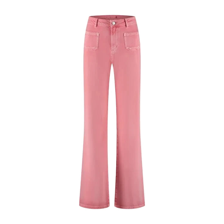 Florez Ana Flared Pocket | Coral - clever alice