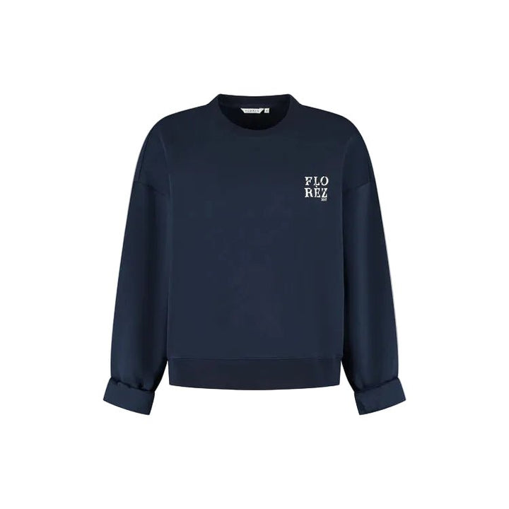 Florez Ivy Sweater | Navy Blue - clever alice