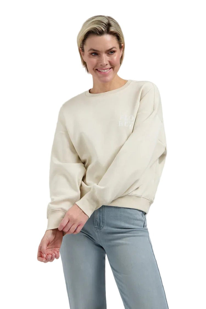 Florez Ivy Sweater | Soft White - clever alice