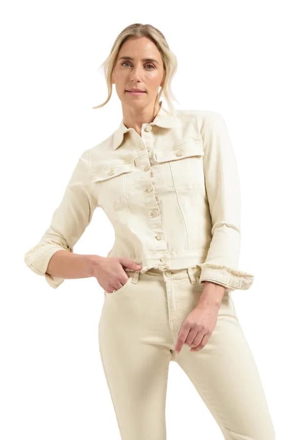 Florez Jacket | Cream - clever alice