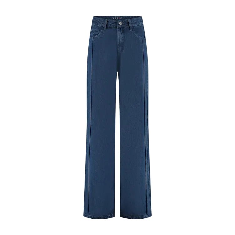 Florez Riley Wide Leg | Dark indigo - clever alice