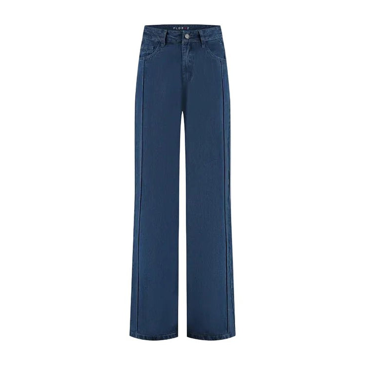 Florez Riley Wide Leg | Dark indigo - clever alice