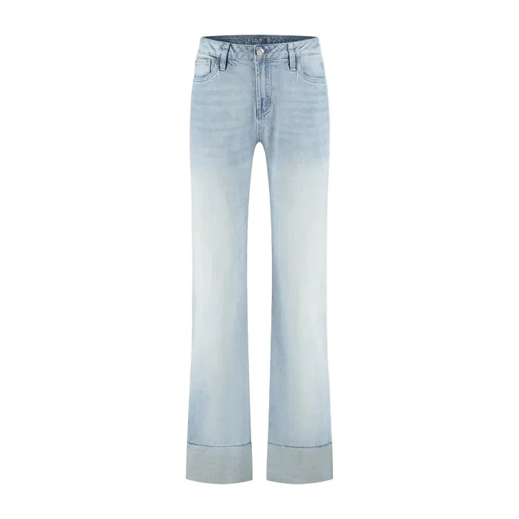Florez Sophie straight Roll up | Crystal blue - clever alice