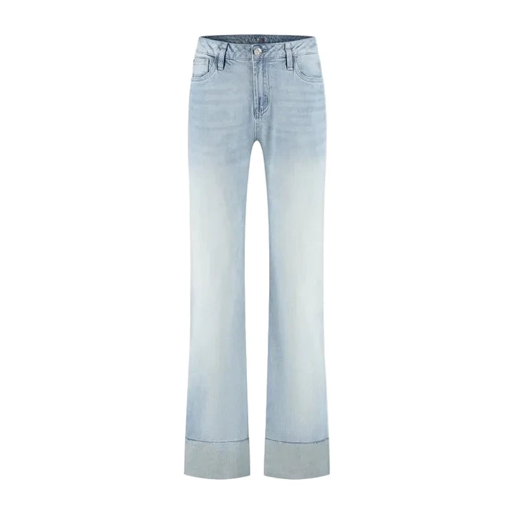 Florez Sophie straight Roll up | Crystal blue - clever alice