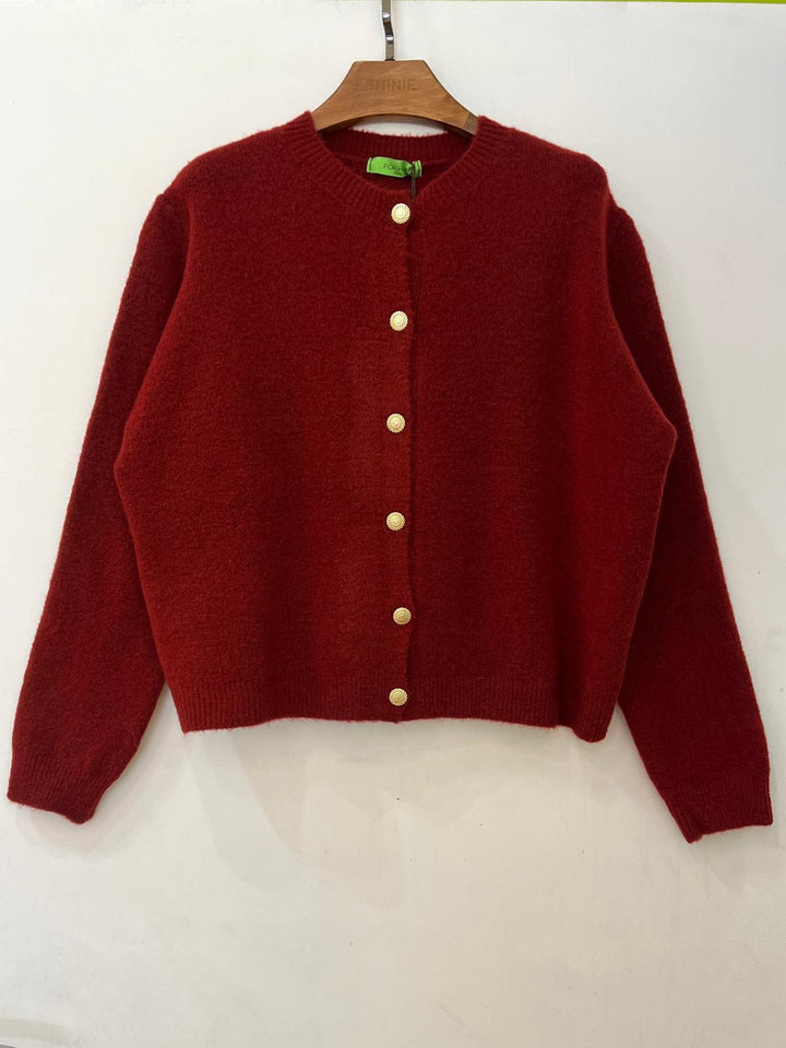 For Paris Wool Cardigan - clever alice