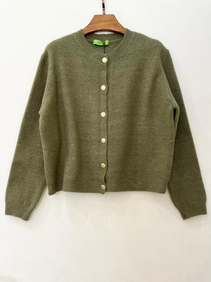 For Paris Wool Cardigan - clever alice