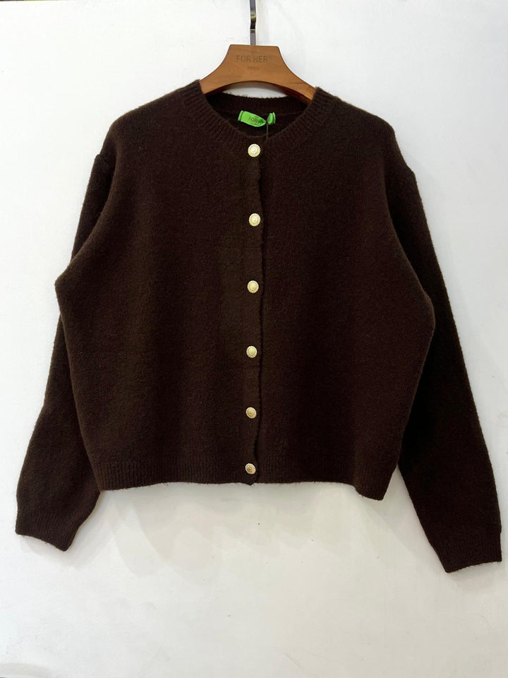 For Paris Wool Cardigan - clever alice