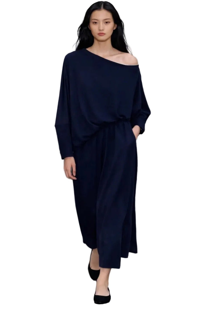 Garconne Asymmetry Lounge Dress - clever alice