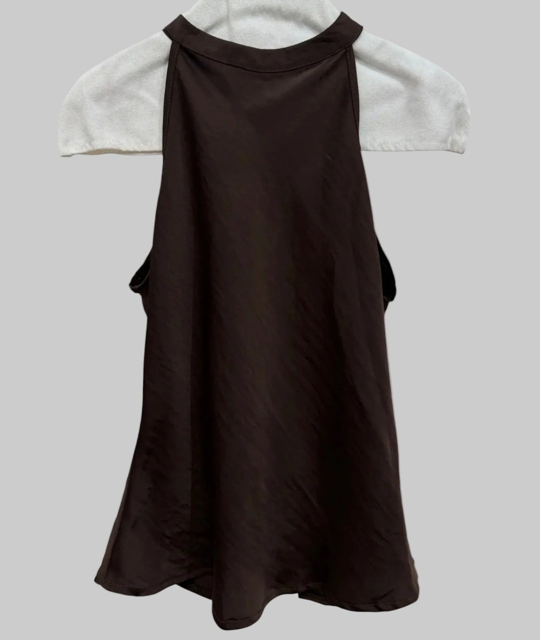 Garconne Biarritz Satin Halter Top - clever alice