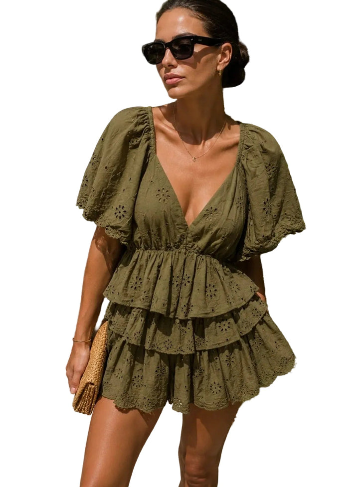 Garconne Cotton Eyelet Top - clever alice