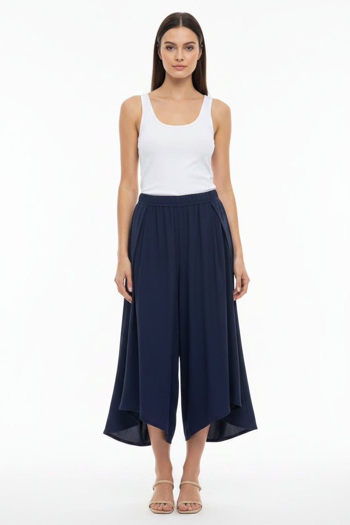 Garconne Cropped Barrel Pant - clever alice