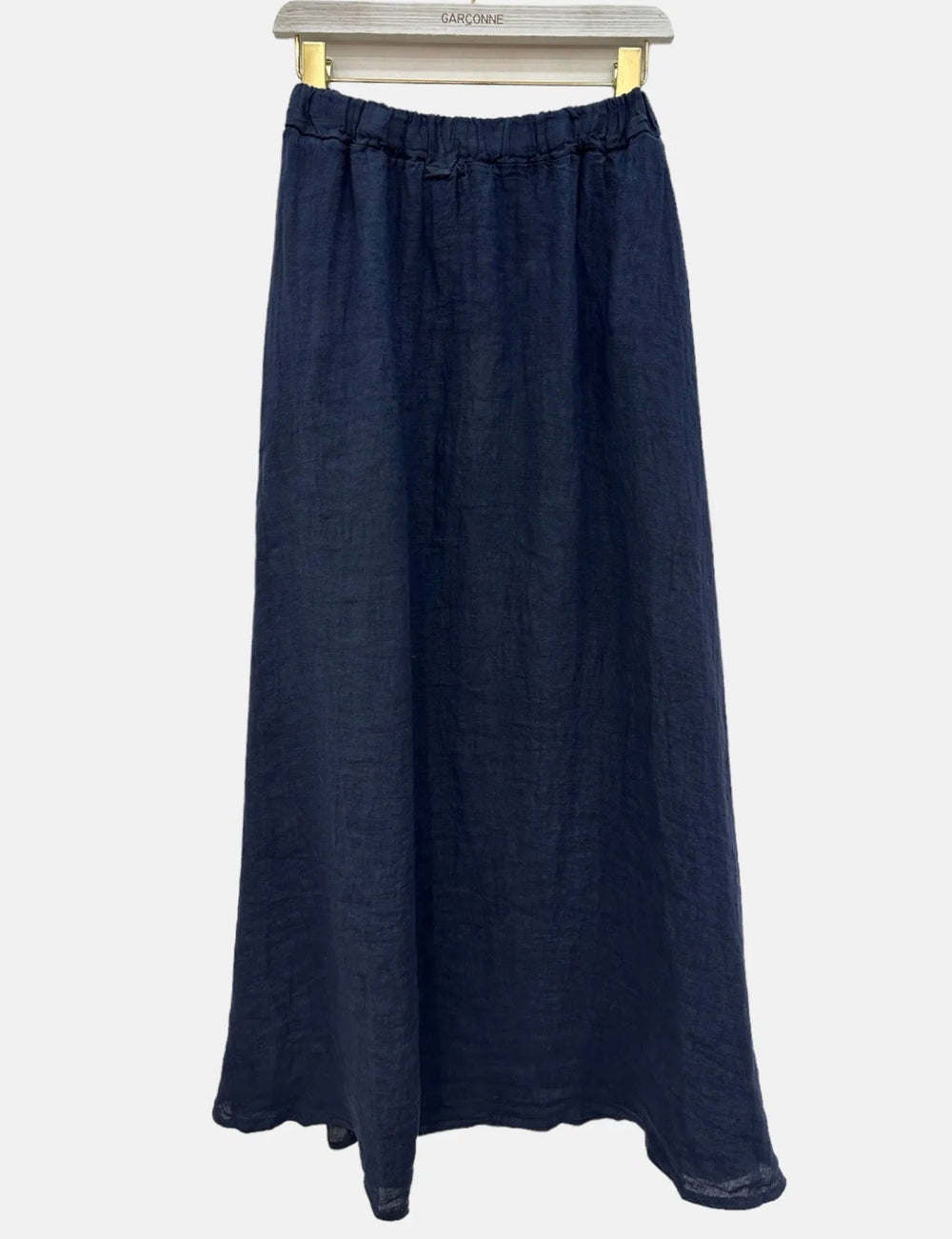 Garconne Linen Maxi Skirt - clever alice
