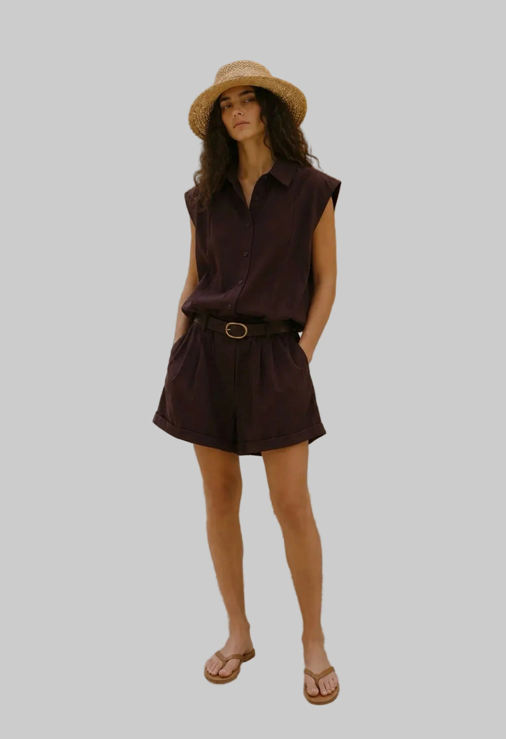 Garconne Nice Sleeveless Blouse - clever alice